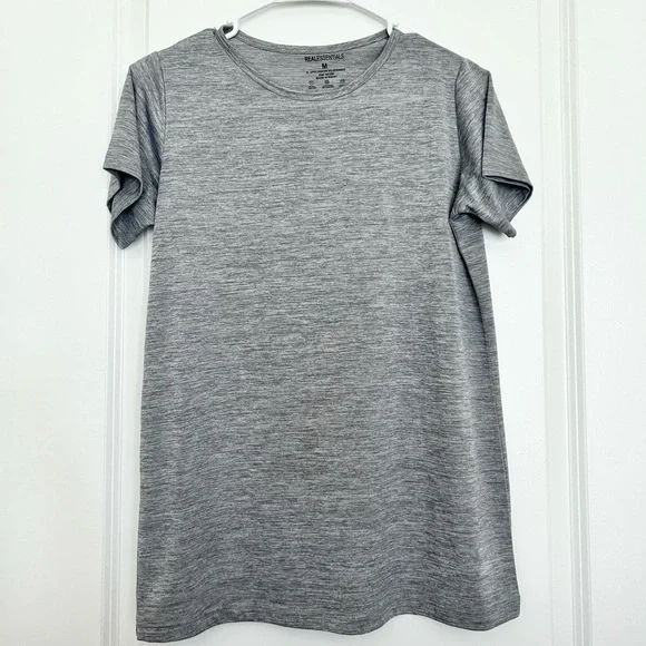 Real Essentials (M) Purple, Black, Grey Athletic Shirts | 3 Pack - Picture 4 of 8